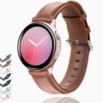 20mm 22mm Leather Wband for S Galaxy W 42mm Active Active2 40mm 44mm Quick Release Band Steel Clasp Strap??903240-1-7??